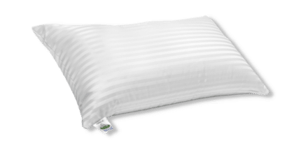 Almohada blanca con lineas silis