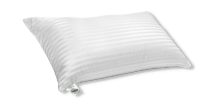 Almohada blanca con lineas silis