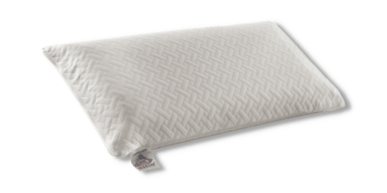 Almohada blanca con relieve silis