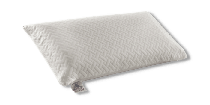 Almohada blanca con relieve silis