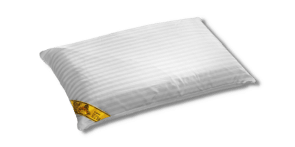 Almohada blanca lisa con rayas silis