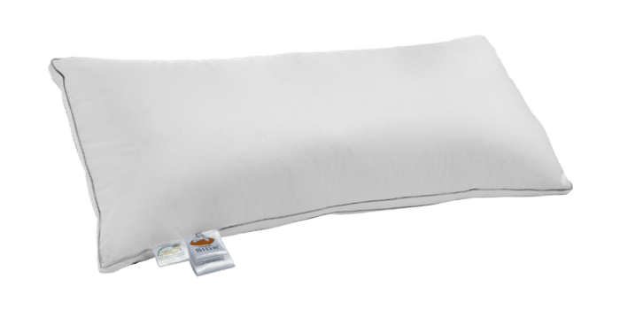 Almohada blanca lisa